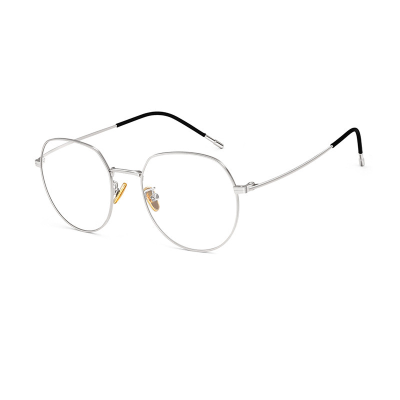 Anti Blue Light Glasses — Round Metal Frame