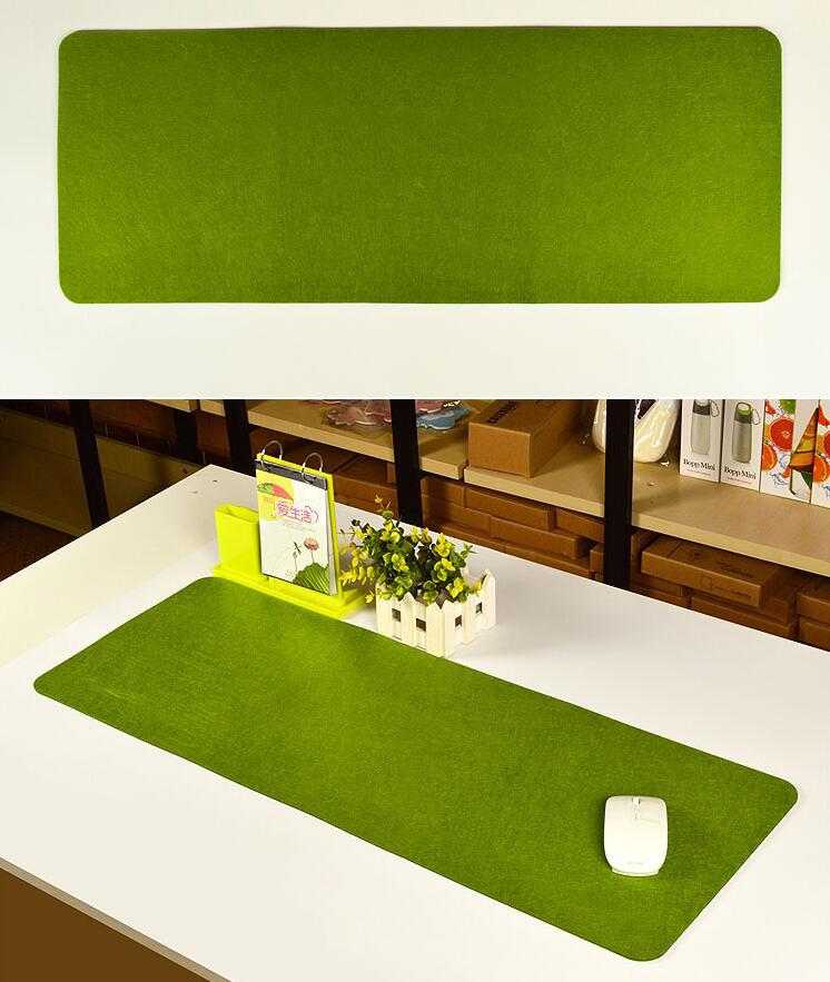 Felt Desk Mat - green