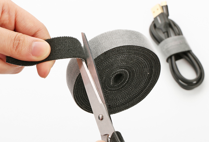 Reusable Velcro Cable Wrap Roll 5M