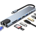 8-in-1 USB-C Hub Desk Dock