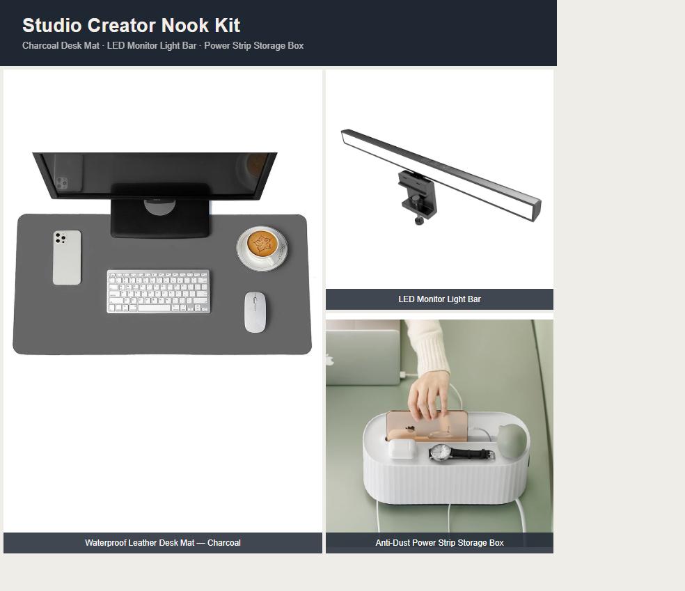 Studio Creator Nook Kit